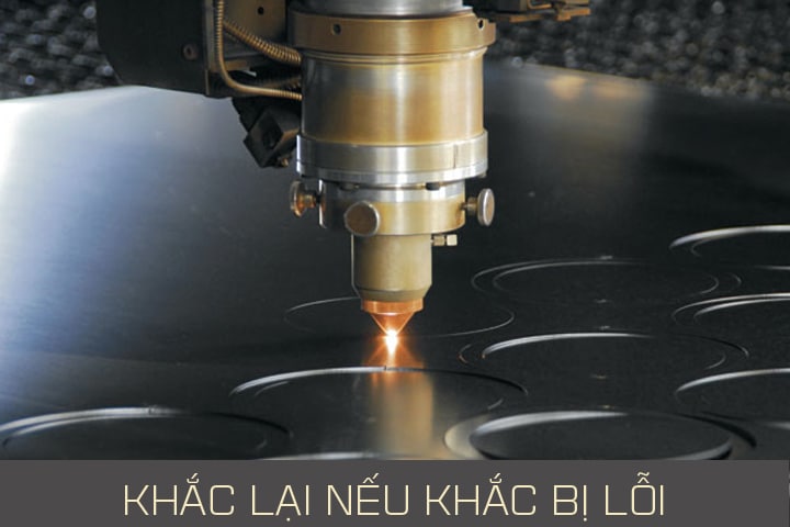 khắc lại nếu sản phẩm bị lỗi