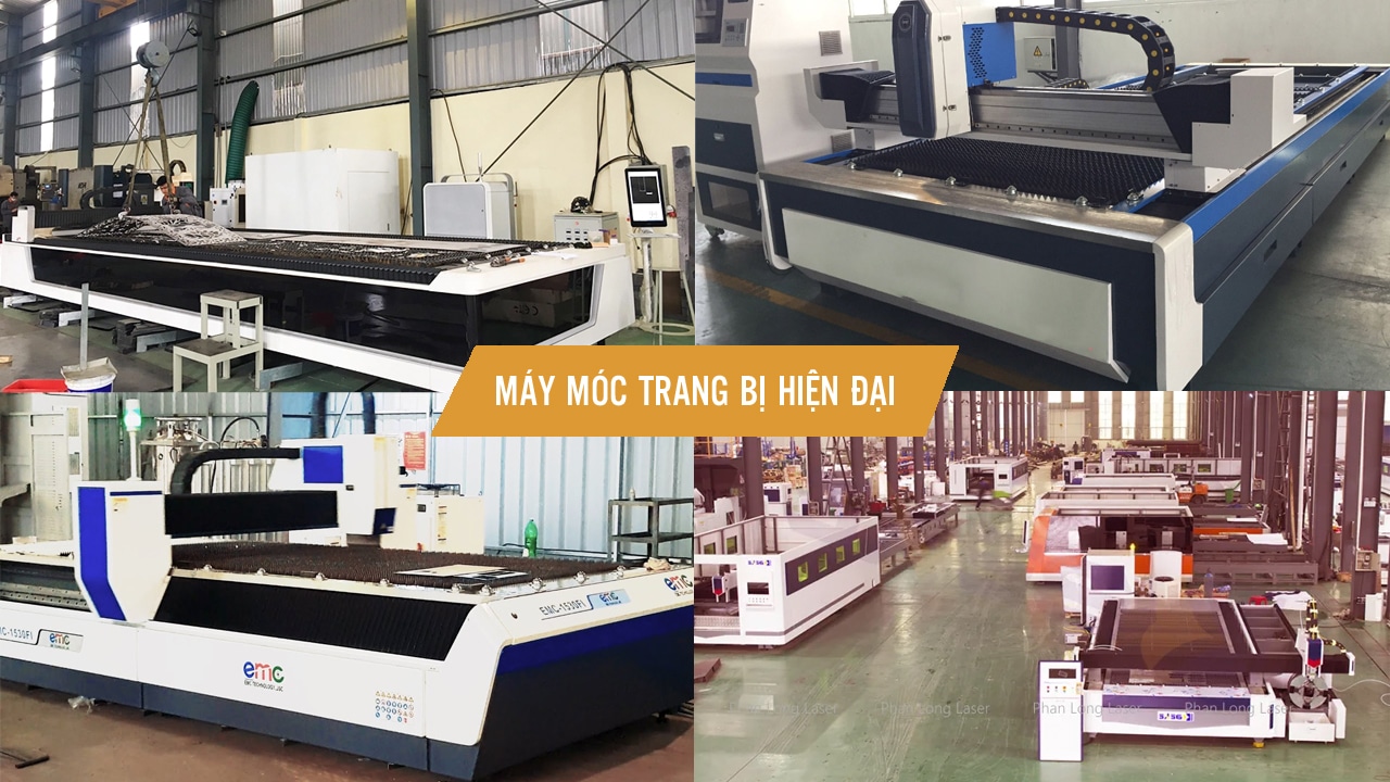 máy móc cắt cnc hiện đại