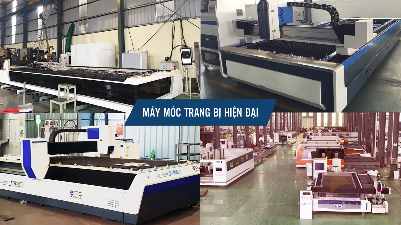 máy móc khắc cắt laser hiện đại